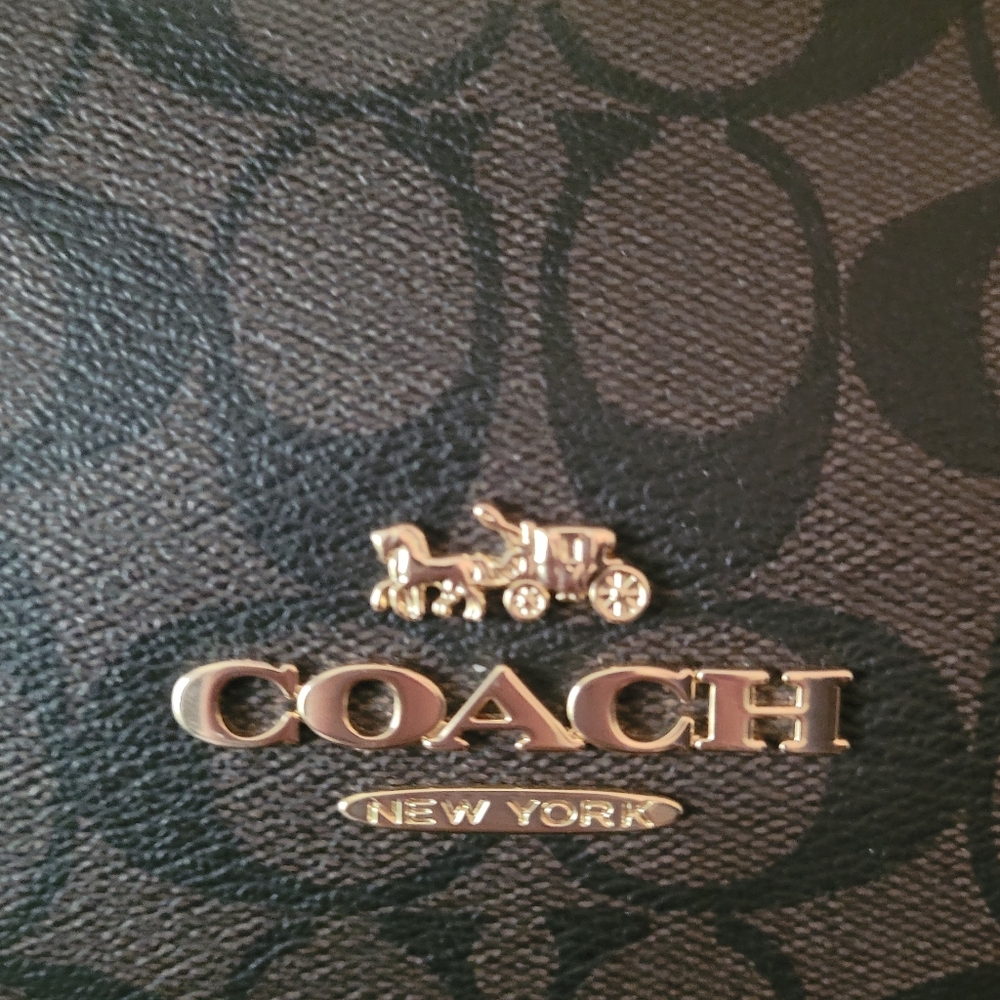 Coach Marlon Hobo In Signature Canvas - Picture 6 of 16